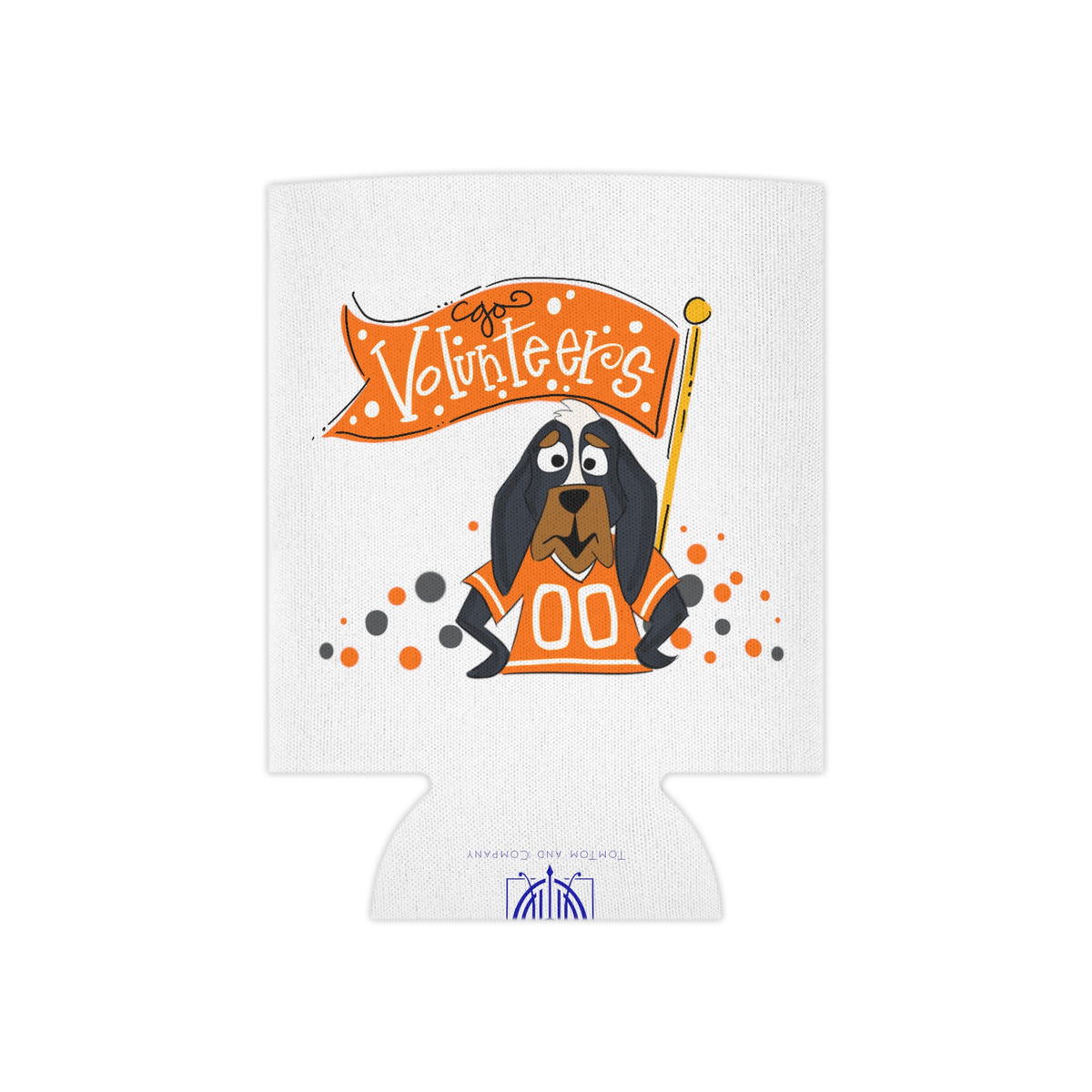 "Go Volunteers" Koozie TomTom and Company