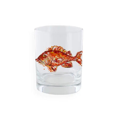 Snapper” 13.5oz Rocks Glass – TomTom and Company