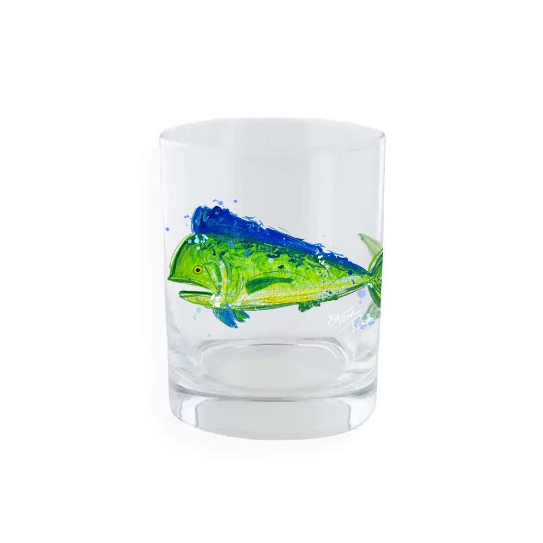 “Mahi” 13.5oz Rocks Glass