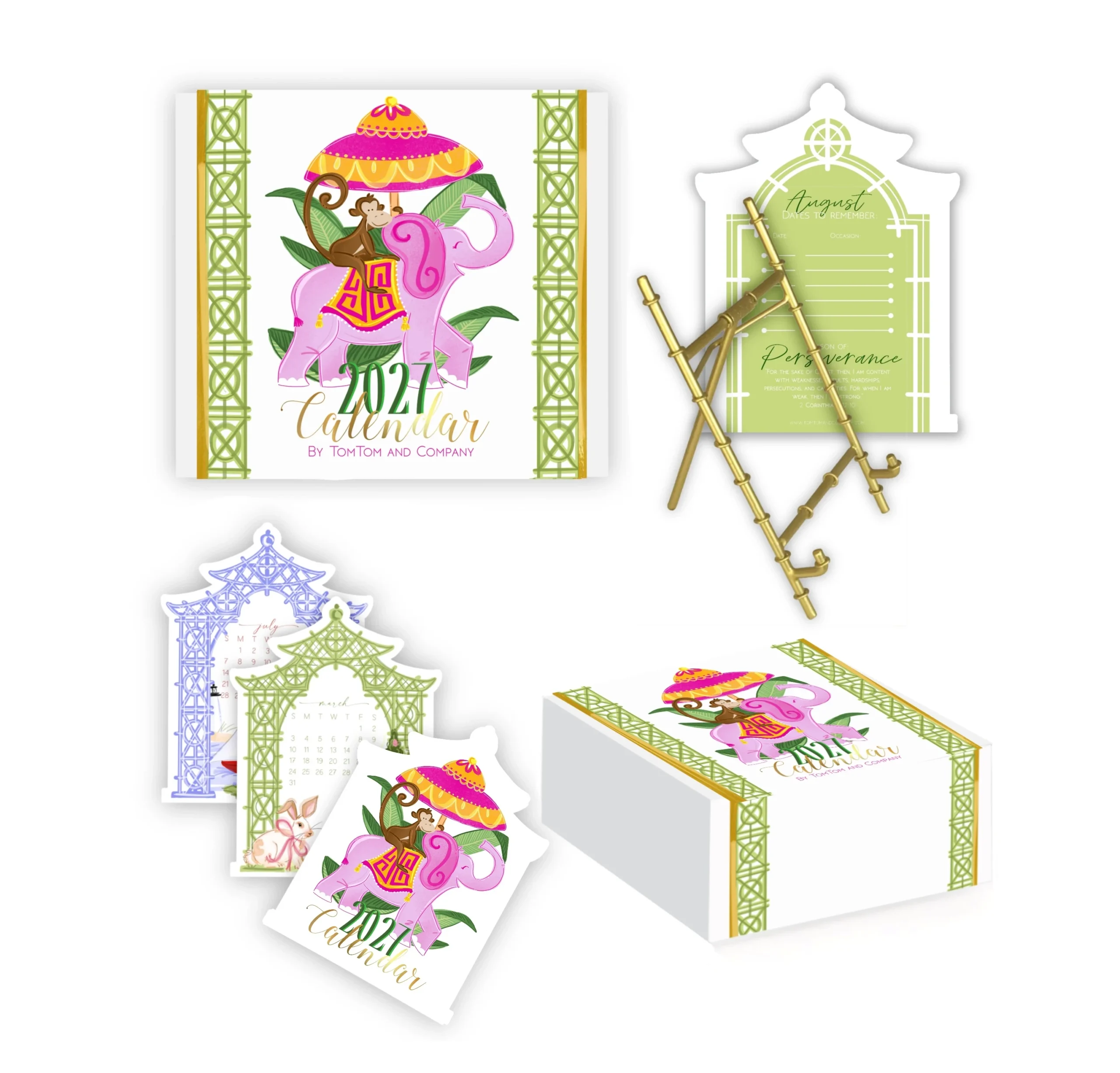 2027 Box Calendar Set