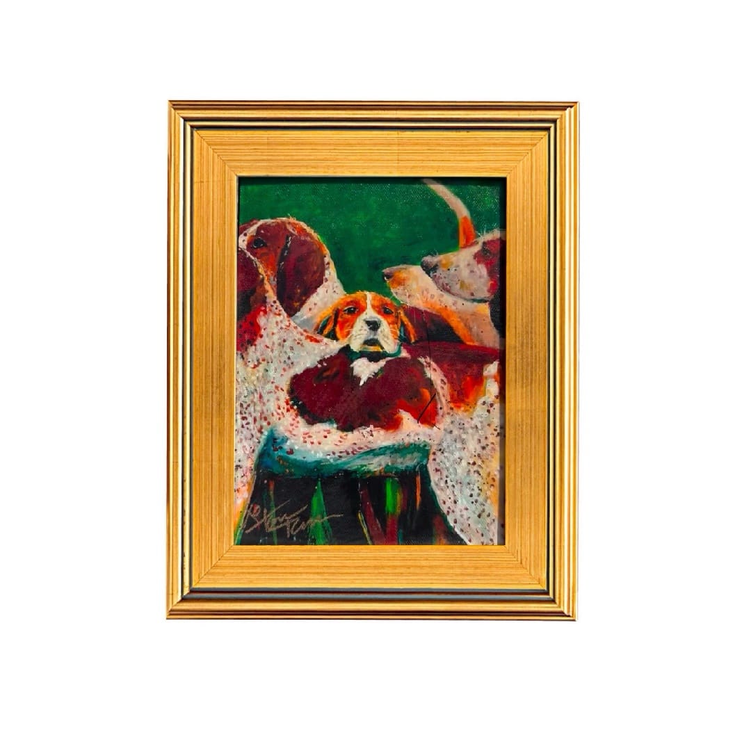 “Do I have to go?” Enhanced Giclee